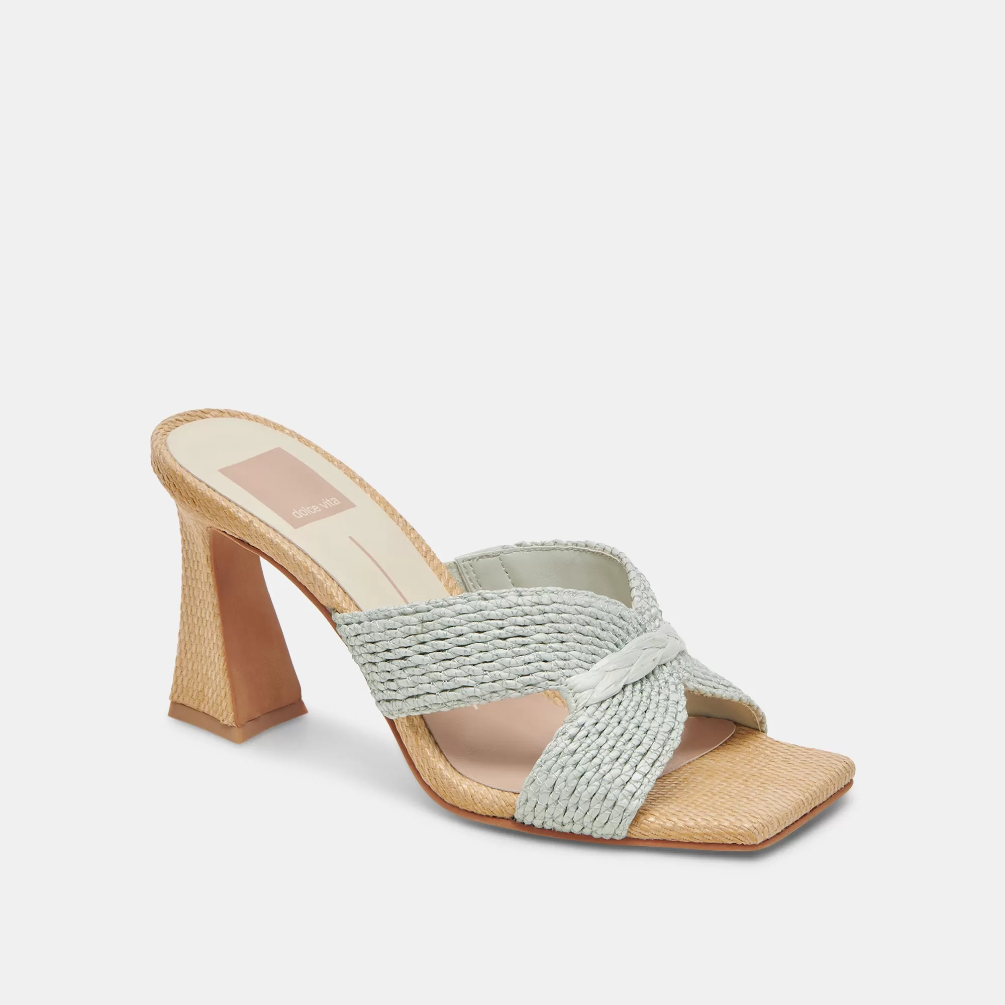 NITRO HEELS MINT RAFFIA