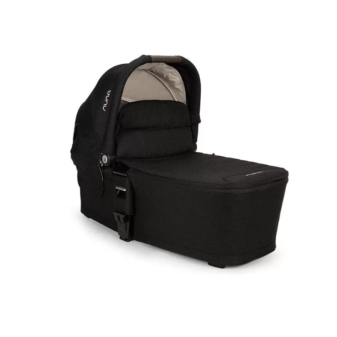 Nuna MIXX Next Carrycot - Caviar (Chocolate Leatherette)