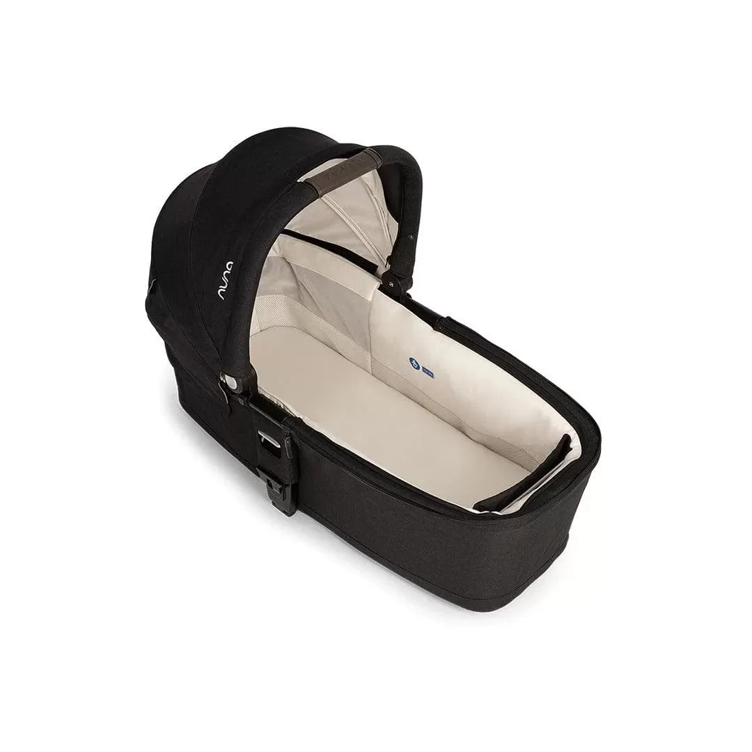 Nuna MIXX Next Carrycot - Caviar (Chocolate Leatherette)