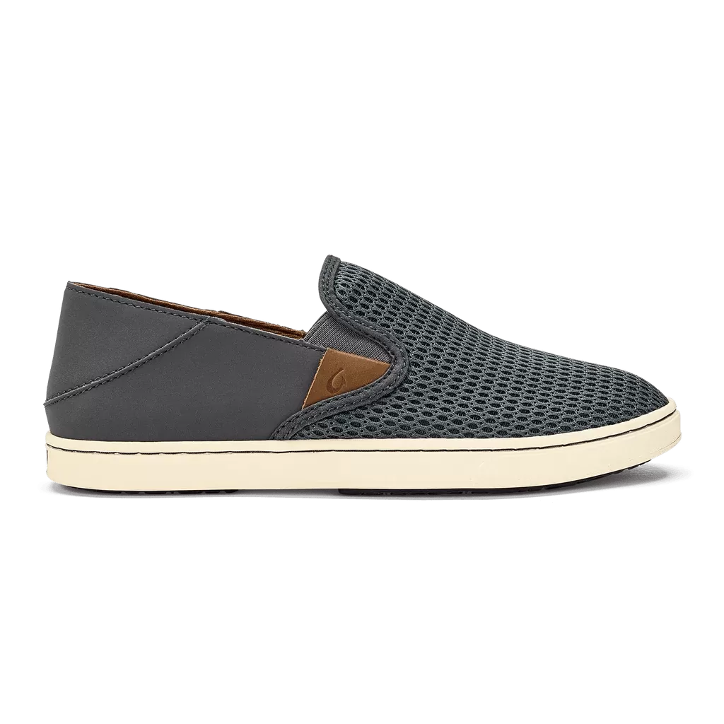 Olukai Women's Pehuea Mesh Slip-On Sneaker - Pavement