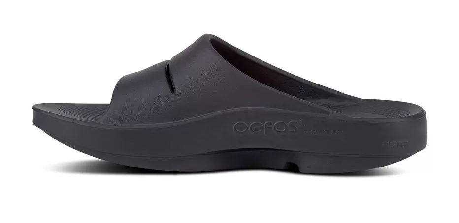 Oofos Ooahh Recovery Slide Sandal - Black