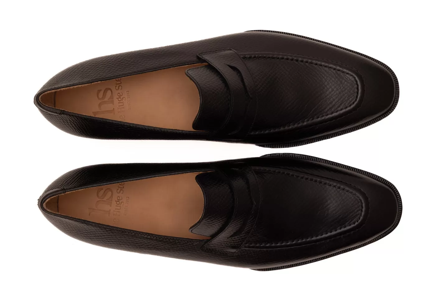 Penny Strap Loafer with cord stitching on the vamp