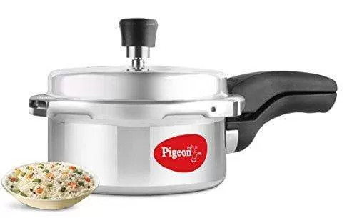 Pigeon Deluxe Aluminium Pressure Cooker, 2 Litres