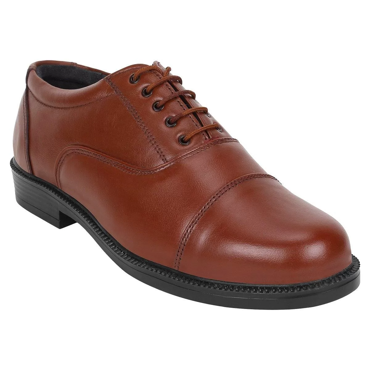 Police Uniform Shoes Brown for Men