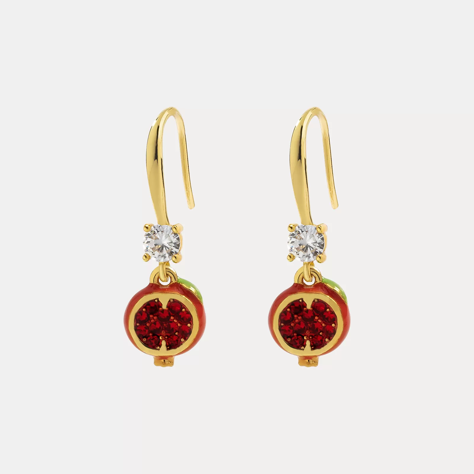 Pomegranate Earrings