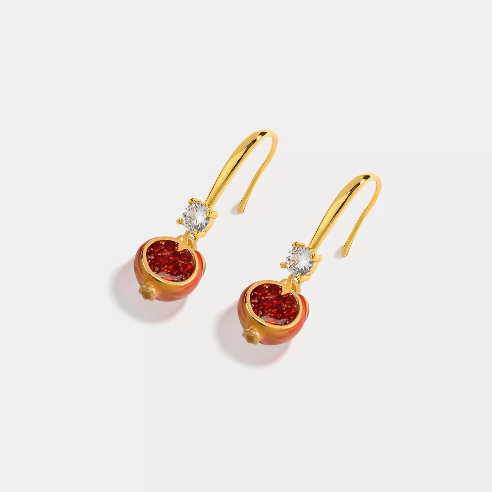 Pomegranate Earrings