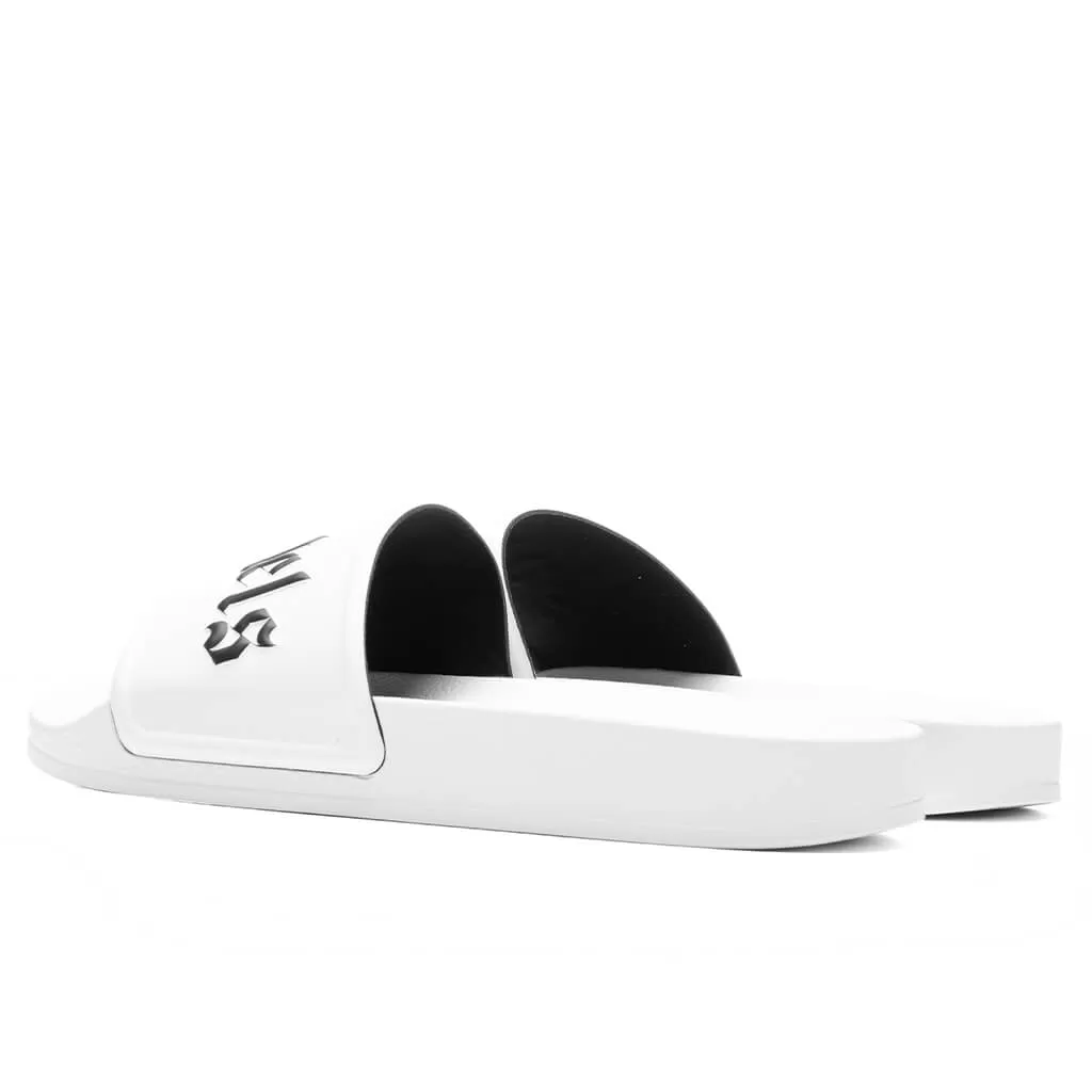 Pool Slider - White/Black