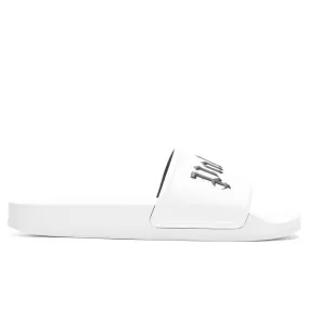 Pool Slider - White/Black