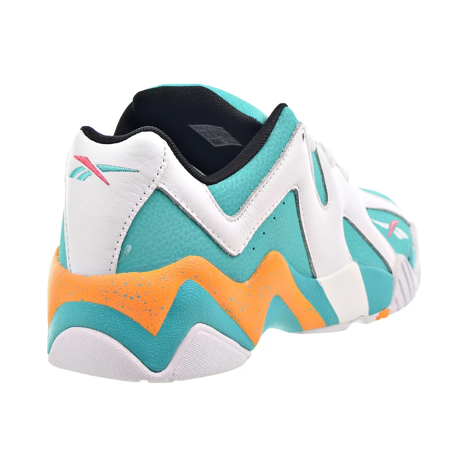 Reebok Kamikaze II Low Men's Basketball Shoes Spearmint-Footwear white-Orange