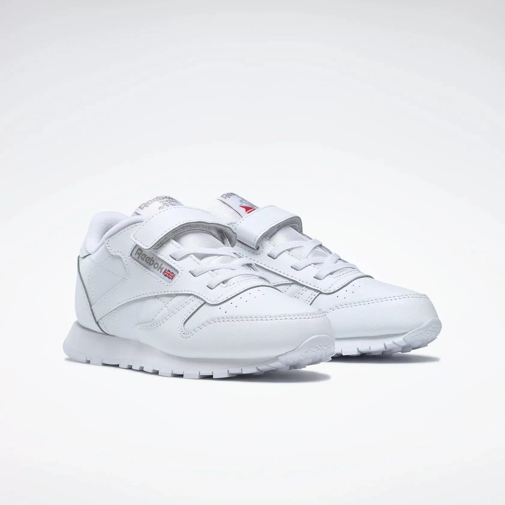 REEBOK KIDS CLASSIC LEATHER SHOES WHITE SHOES