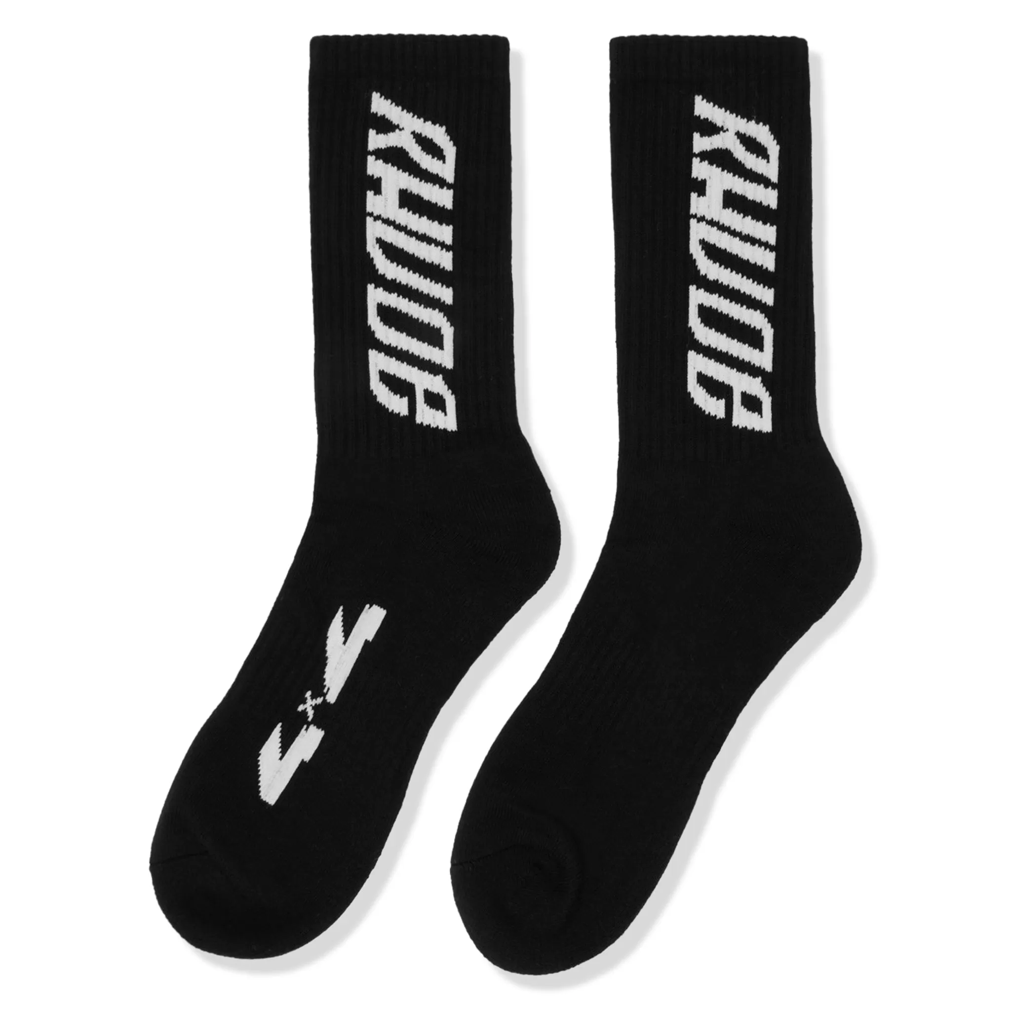 Rhude 4x4 Sport Socks Black