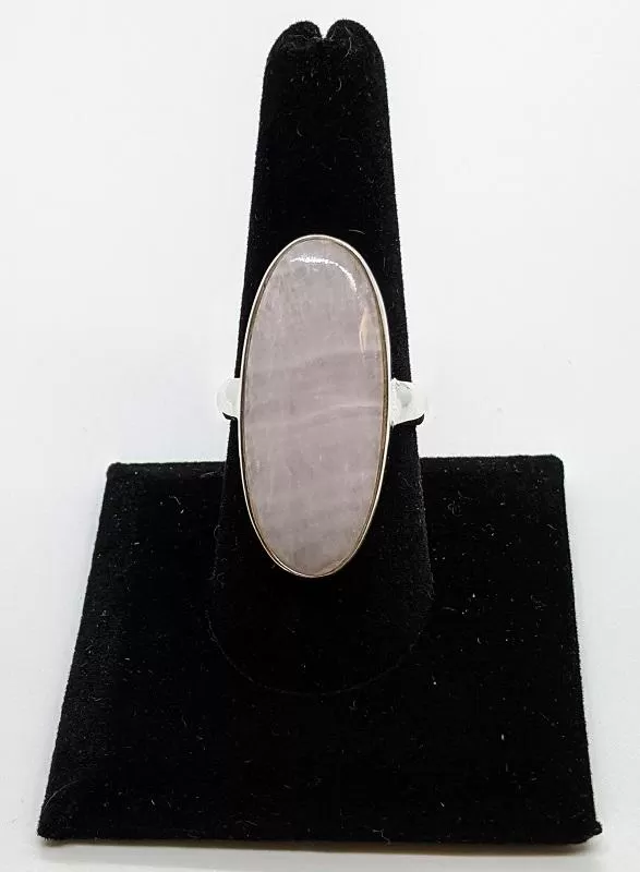 Ring, SS Calcite Mangano