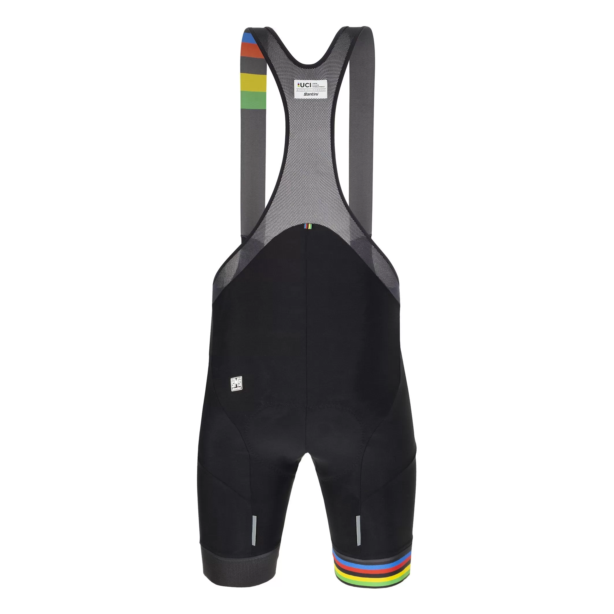 Santini UCI Rainbow Stripes Bibshort