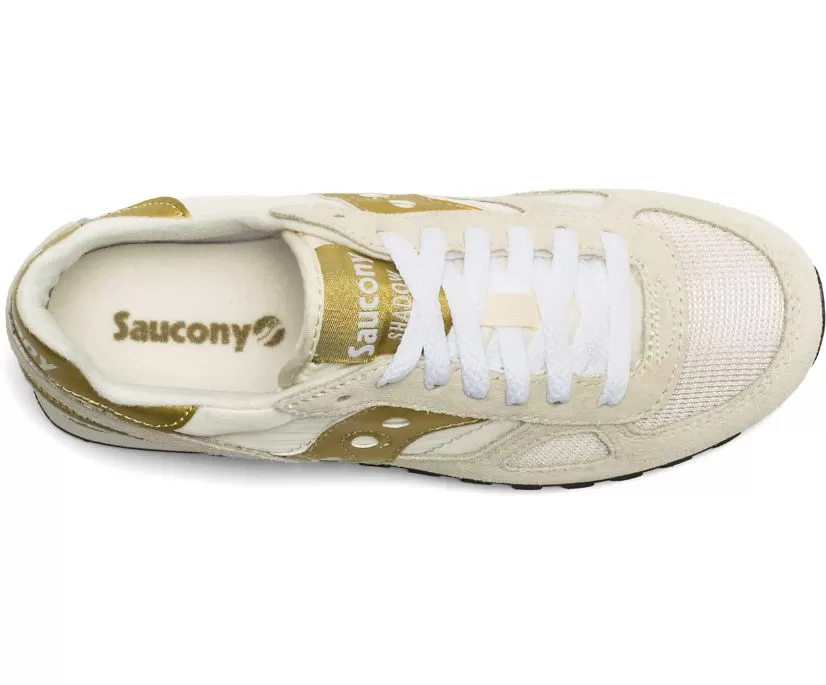 Saucony Originals women's sneakers shoe Shadow S1108-720 white-gold