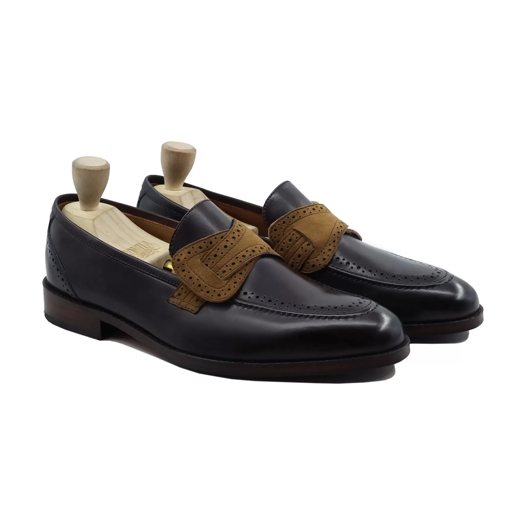 Selenite - Men's Dark Brown Calf Leather Loafer