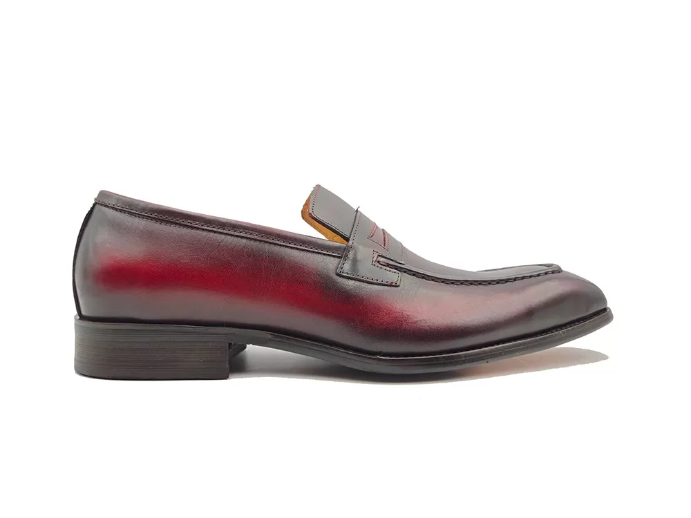 Signature Leather Penny Loafer Slip-on