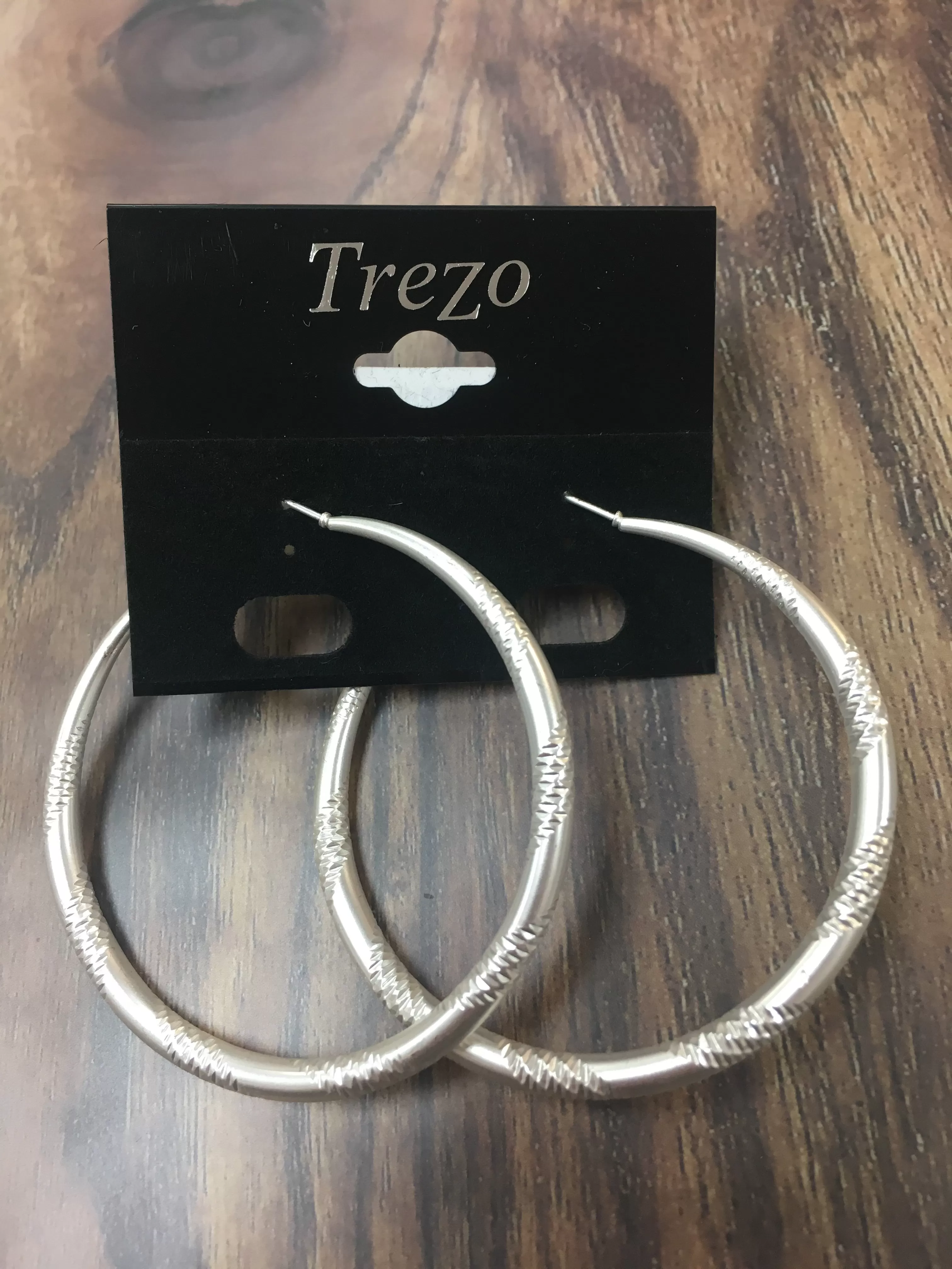 Silver Hoop Earrings