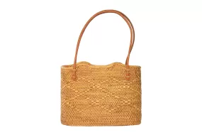 Simple Basket Shoulder Tote Bag