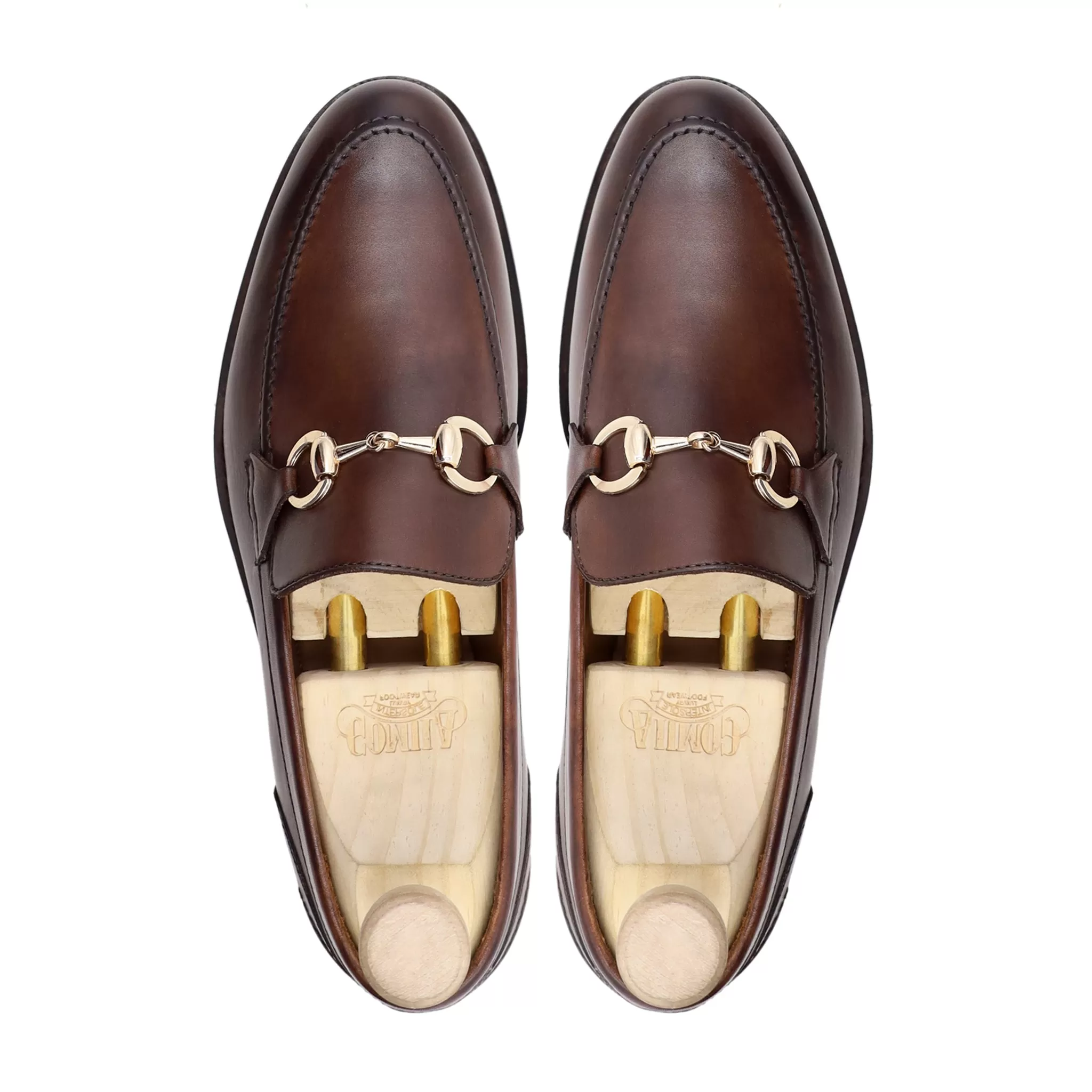 Stam Gy - Men's Brown Calf Leather Loafer