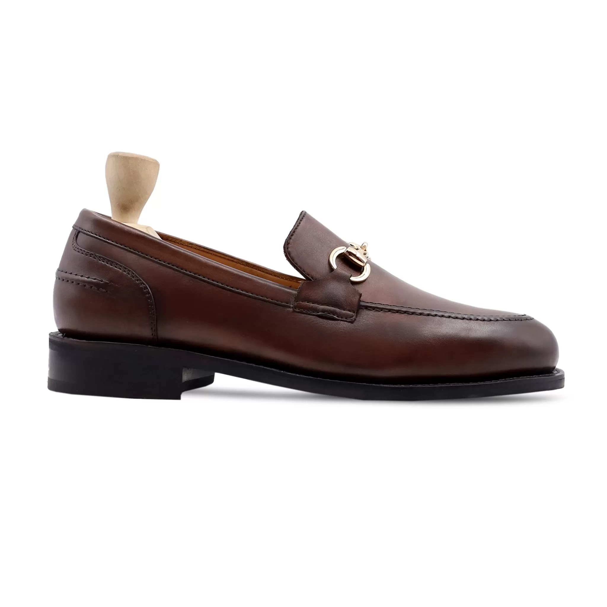 Stam Gy - Men's Brown Calf Leather Loafer