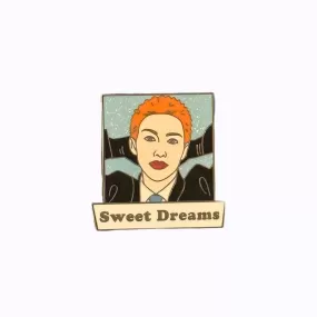 Sweet Dreams Annie Lennox Enamel Pin