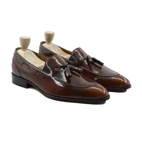 Syracuse - Men's Burnish Brown Box Leather High Shine Loafer