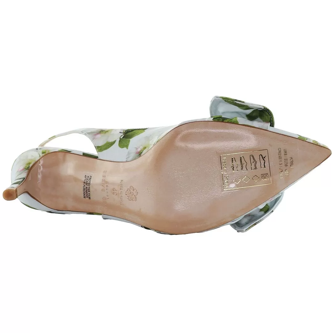 Ted Baker Krili Womens Green Court Shoes