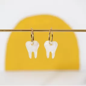 Teeth Hoop Earrings