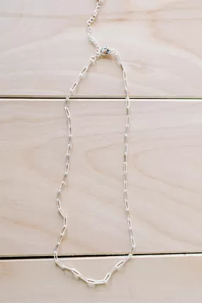 Textured Clip Chain Necklace