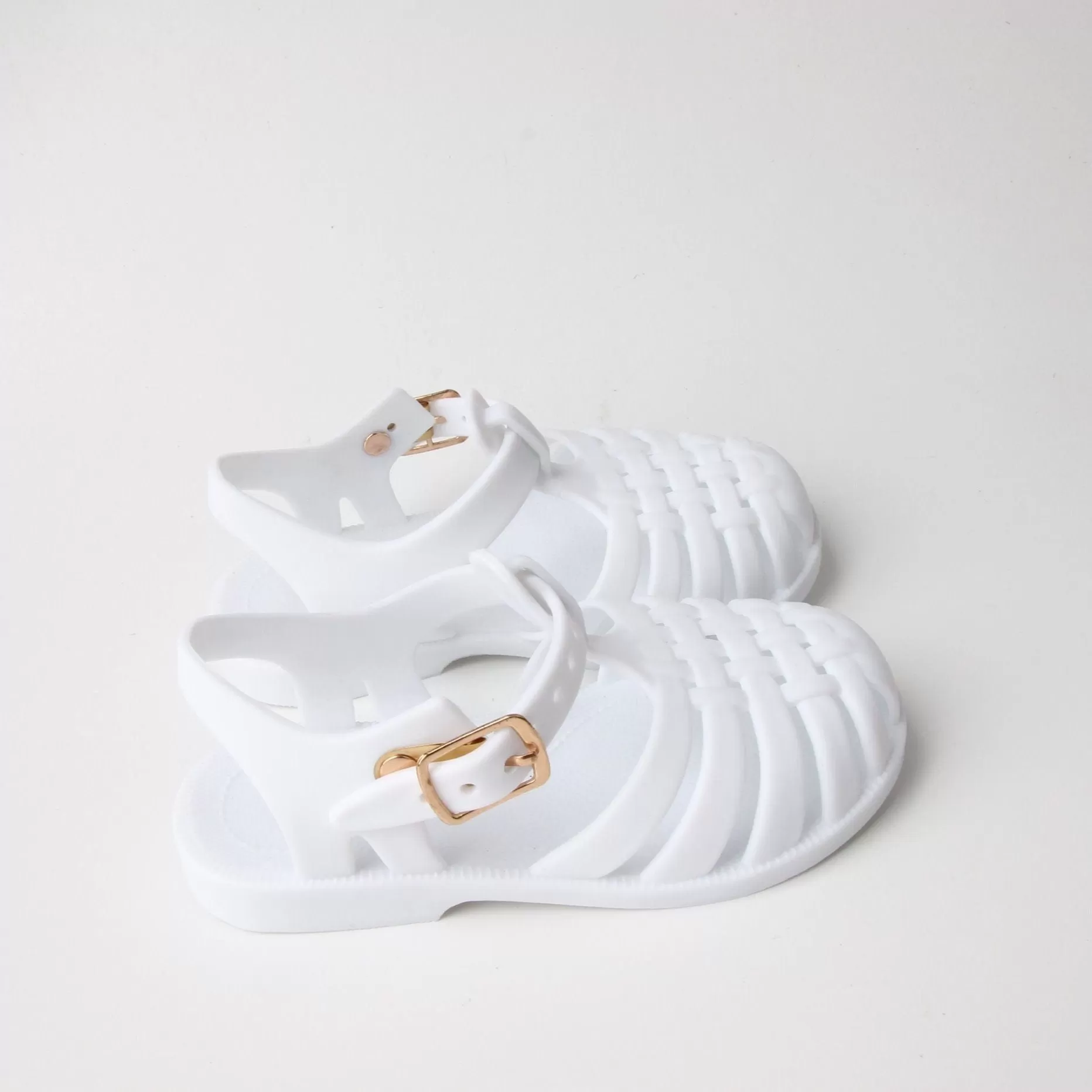 Toddler & Kids White Jelly Sandal