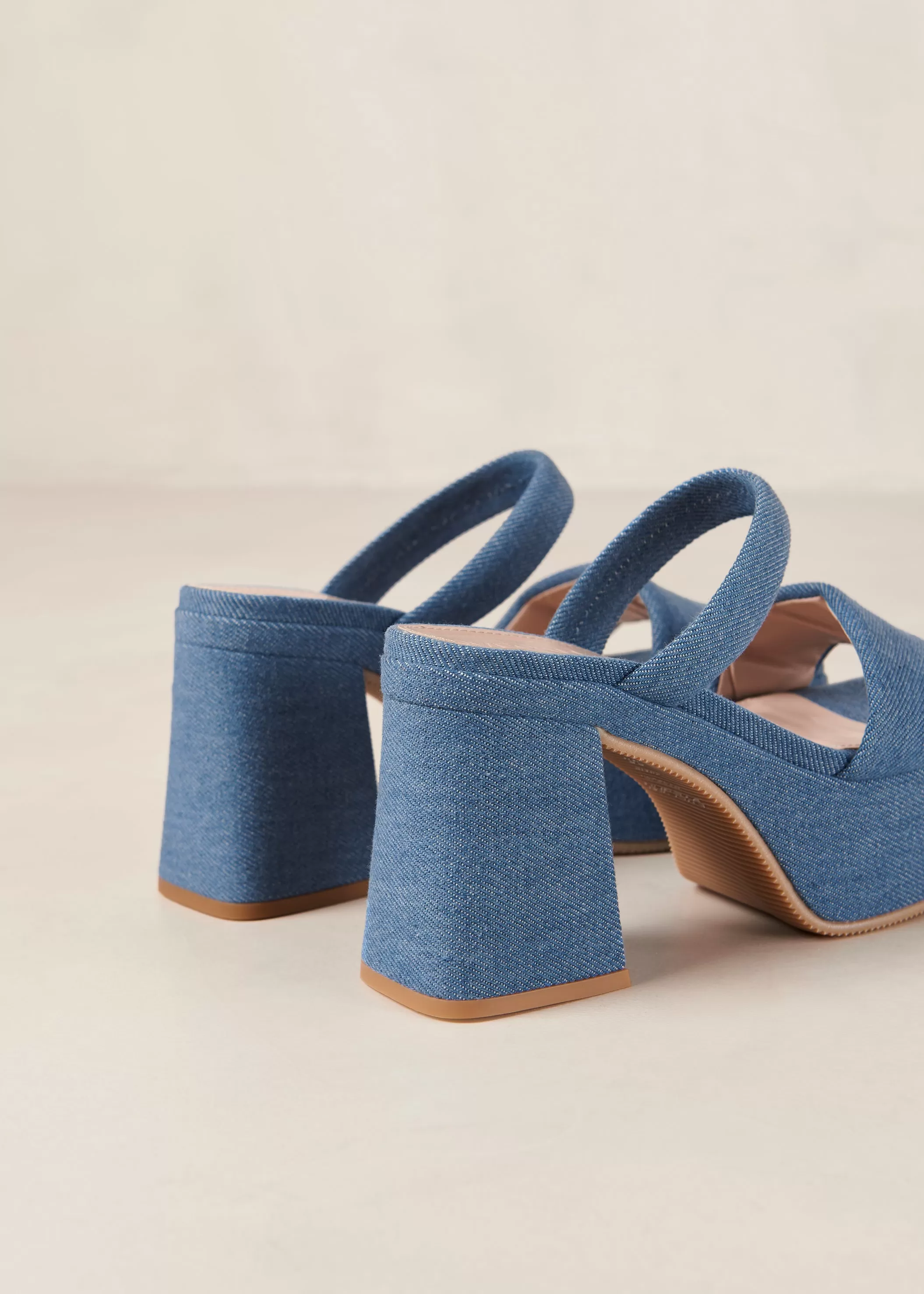 Viviana Denim Blue Denim Sandals