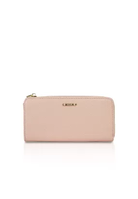 VOIR Blush Zip-Around Long Wallet