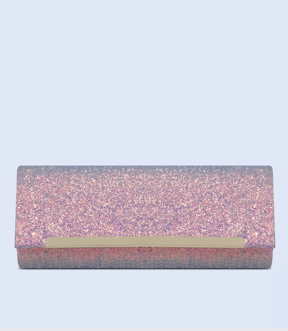 WB2407-LILAC-Women Snazzy Clutch