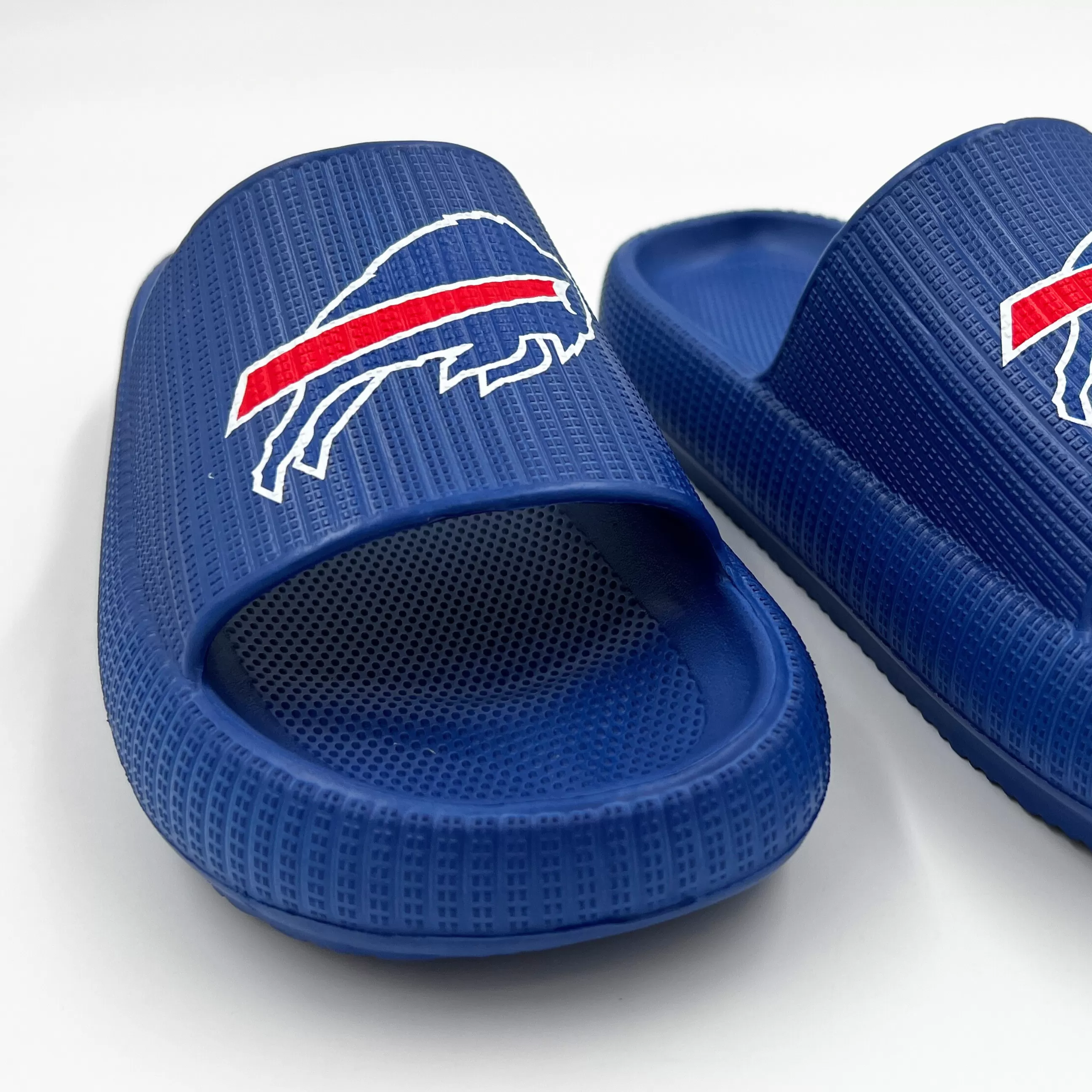 Women's Buffalo Bills Royal Blue Slides