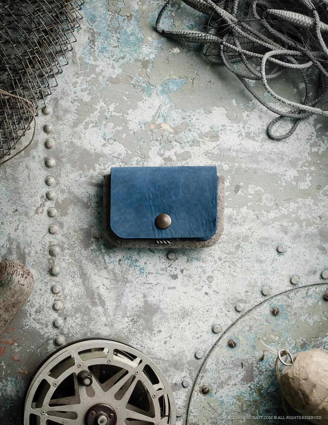 Wool Felt Cardholder & Wallet | OceanBlue