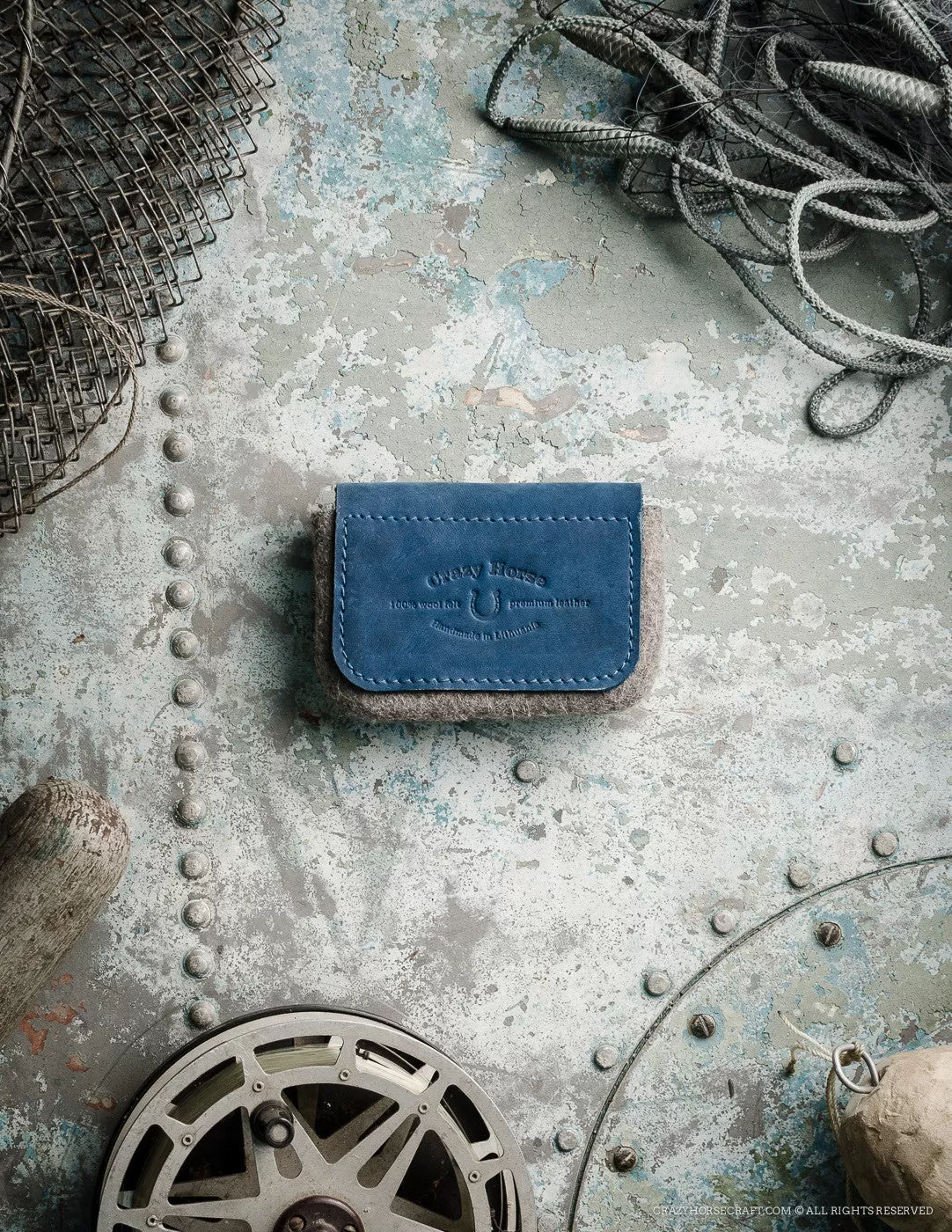 Wool Felt Cardholder & Wallet | OceanBlue