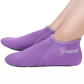 Zephyr 3mm Neoprene Socks - Lilac